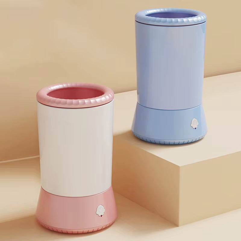 Electric Automatic Pet Paw Cleaner and Massager - USB Rechargeable Portable Dog Paw Washer