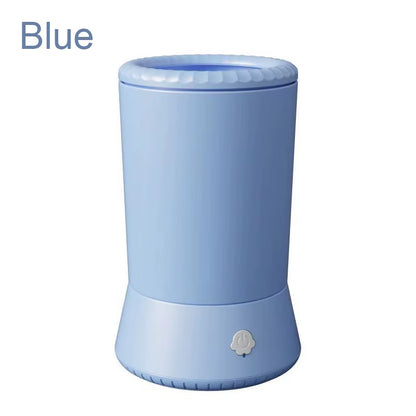 Electric Automatic Pet Paw Cleaner and Massager - USB Rechargeable Portable Dog Paw Washer